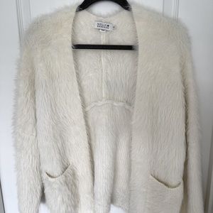 Molly Bracken fuzzy cardigan size M/L